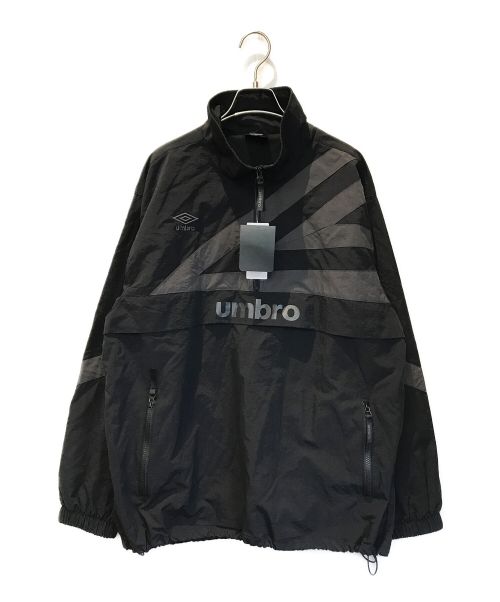 UMBRO（アンブロ）UMBRO (アンブロ) ナイロンジャケット ブラック サイズ:Lの古着・服飾アイテム