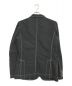 COMME des GARCONS HOMME DEUX (コムデギャルソン オム ドゥ) ポリギャバ縮絨テーラード ジャケット ブラック サイズ:S：22000円