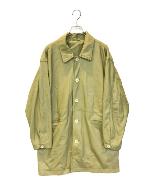 TODAYFUL（トゥデイフル）TODAYFUL (トゥデイフル) エコレザーコート グリーン サイズ:36の古着・服飾アイテム