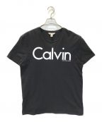 Calvin Klein Jeansカルバンクラインジーンズ）の古着「プリントTシャツ」｜ブラック
