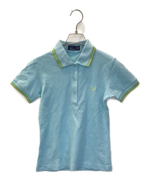 FRED PERRY（フレッドペリー）FRED PERRY (フレッドペリー) ポロシャツ ブルー サイズ:10の古着・服飾アイテム