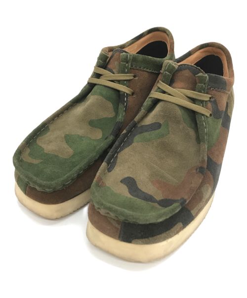 SUPREME（シュプリーム）Supreme (シュプリーム) CLARKS (クラークス) wallabee boot グリーン サイズ:8 1/226の古着・服飾アイテム