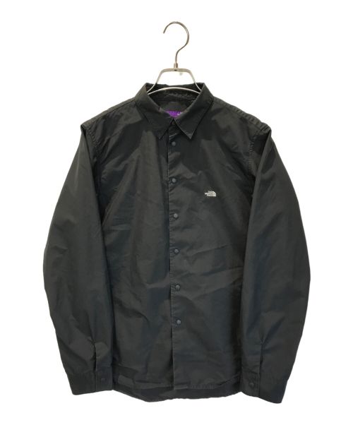 THE NORTHFACE PURPLELABEL（ザ・ノースフェイス パープルレーベル）THE NORTHFACE PURPLELABEL (ザ・ノースフェイス パープルレーベル) スナップシャツ ブラック サイズ:WSの古着・服飾アイテム