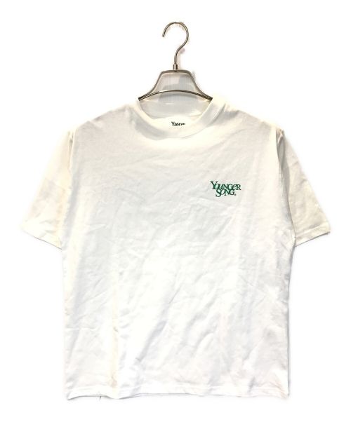 YOUNGER SONG（ヤンガーソング）YOUNGER SONG (ヤンガーソング) プリントTシャツ ホワイト サイズ:Lの古着・服飾アイテム