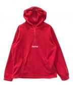 SUPREMEシュプリーム）の古着「Polartec Facemask Half Zip Pullover」｜レッド