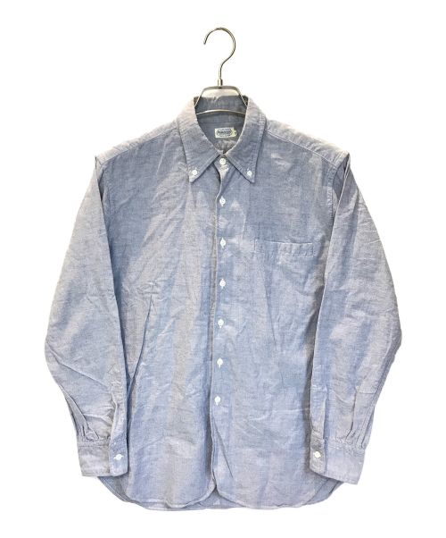 WAREHOUSE（ウエアハウス）WAREHOUSE (ウエアハウス) シャンブレーシャツ ブルー サイズ:38の古着・服飾アイテム