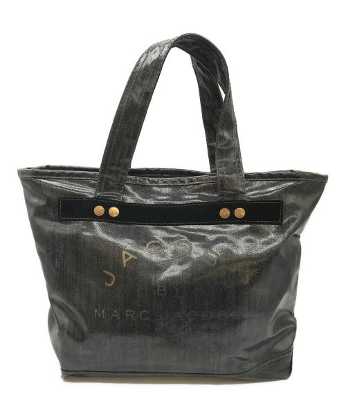 Marc by Marc Jacobs（マークバイマークジェイコブス）Marc by Marc Jacobs (マークバイマークジェイコブス) PVCトートバッグ インディゴの古着・服飾アイテム