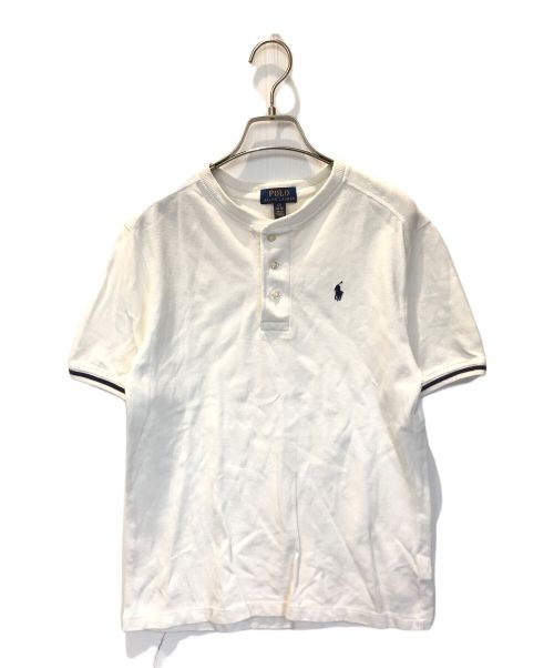 POLO RALPH LAUREN（ポロ・ラルフローレン）POLO RALPH LAUREN (ポロ・ラルフローレン) ポロシャツ ホワイト サイズ:Lの古着・服飾アイテム