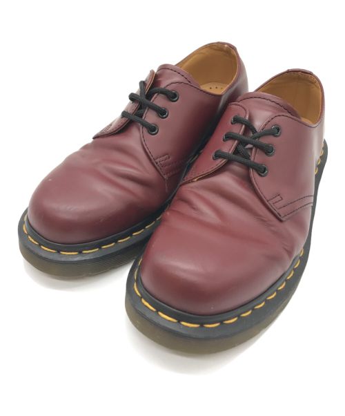 Dr.Martens（ドクターマーチン）Dr.Martens (ドクターマーチン) 3ホールシューズ ボルドー サイズ:UK4の古着・服飾アイテム