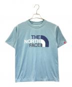 THE NORTH FACEザ ノース フェイス）の古着「Tシャツ」｜スカイブルー