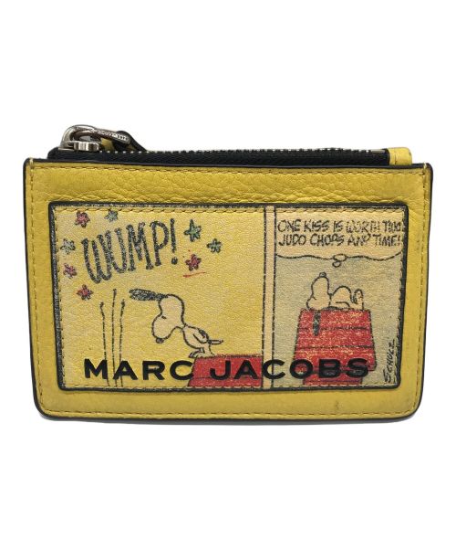 MARC JACOBS（マークジェイコブス）MARC JACOBS (マーク ジェイコブス) PEANUTS (ピーナッツ) カードケース イエローの古着・服飾アイテム