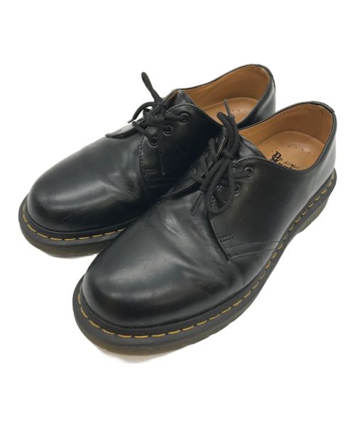 Dr.Martens（ドクターマーチン）Dr.Martens (ドクターマーチン) 3ホールシューズ ブラック サイズ:UK8の古着・服飾アイテム