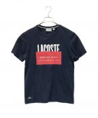 LACOSTEラコステ）の古着「Tシャツ」｜ネイビー