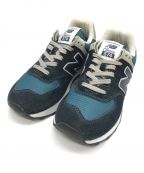 NEW BALANCEニューバランス）の古着「ローカットスニーカー」｜ネイビー