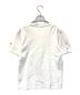 BURBERRY BLACK LABEL (バーバリーブラックレーベル) VネックTシャツ ホワイト サイズ:2：2980円