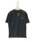 BURBERRY BLACK LABEL（バーバリーブラックレーベル）の古着「VネックTシャツ」｜ネイビー