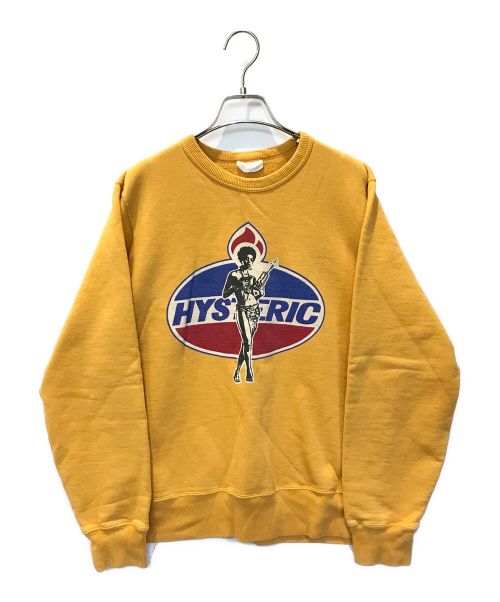 Hysteric Glamour（ヒステリックグラマー）Hysteric Glamour (ヒステリックグラマー) スウェット イエロー サイズ:FREEの古着・服飾アイテム