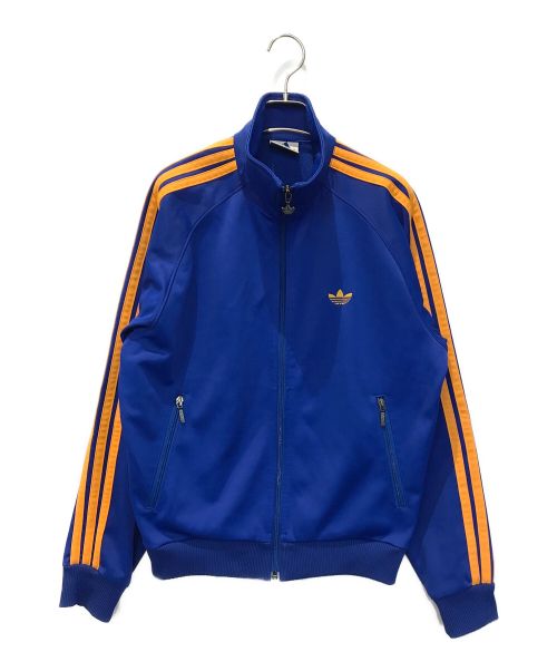 adidas（アディダス）adidas (アディダス) トラックジャケット ブルー サイズ:L-Oの古着・服飾アイテム