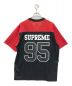 Supreme (シュプリーム) メッシュカットソー ブラック×レッド サイズ:M：8000円