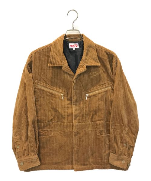 carservice（カーサービス）carservice (カーサービス) コーデュロイジャケット　CS-21FW-JKT001 ブラウン サイズ:2の古着・服飾アイテム