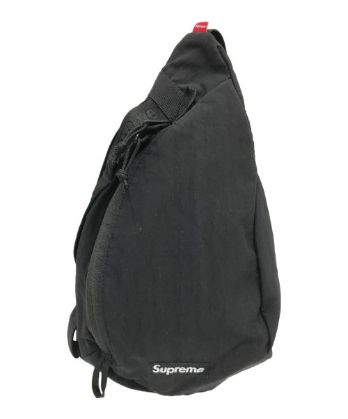 SUPREME（シュプリーム）Supreme (シュプリーム) SLING BAG ブラックの古着・服飾アイテム