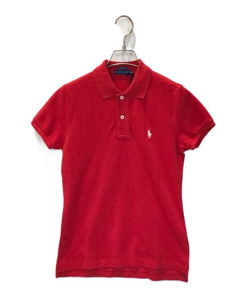 RALPH LAUREN（ラルフローレン）RALPH LAUREN (ラルフローレン) ポロシャツ レッド サイズ:S 未使用品の古着・服飾アイテム