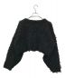 Knuth Marf (クヌースマーフ) minimal shaggy cardigan　KM22AS03 ブラック サイズ:F：10000円