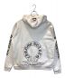 CHROME HEARTS (クロムハーツ) プルオーバーパーカー ホワイト サイズ:XL：74000円