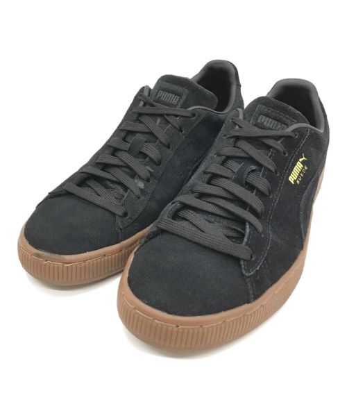 PUMA（プーマ）PUMA (プーマ) SUEDE GUM ブラック サイズ:25の古着・服飾アイテム