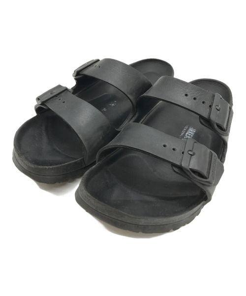 BIRKENSTOCK（ビルケンシュトック）BIRKENSTOCK (ビルケンシュトック) ダブルストラップサンダル ブラック サイズ:26の古着・服飾アイテム