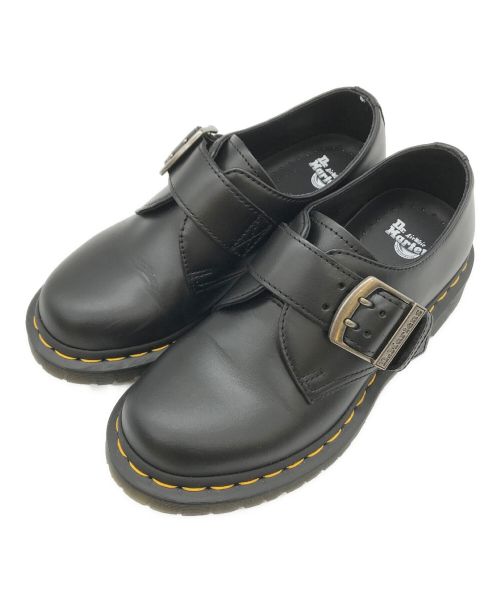 Dr.Martens（ドクターマーチン）Dr.Martens (ドクターマーチン) モンクストラップシューズ ブラック サイズ:UK3の古着・服飾アイテム