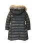 MONCLER (モンクレール) ファー付ダウンコート　abelle giubbotto　I29541C00022 68352 ブラック サイズ:KIDS 12A：80000円