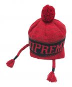 SUPREMEシュプリーム）の古着「Heathered Earflap Beanie」｜レッド