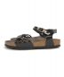 BIRKENSTOCK (ビルケンシュトック) エナメルストラップサンダル ブラウン サイズ:24：3980円