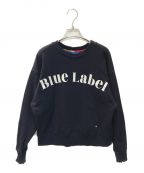 BLUE LABEL CRESTBRIDGEブルーレーベルクレストブリッジ）の古着「ロゴスウェット」｜ネイビー