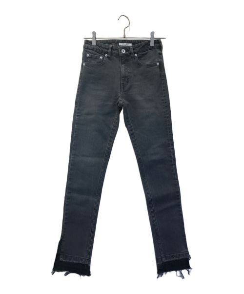 CINOH（チノ）CINOH (チノ) SKINNY DENIM グレー サイズ:24の古着・服飾アイテム