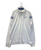 EA7イーエーセブン）の古着「ラガーシャツ」｜ホワイト