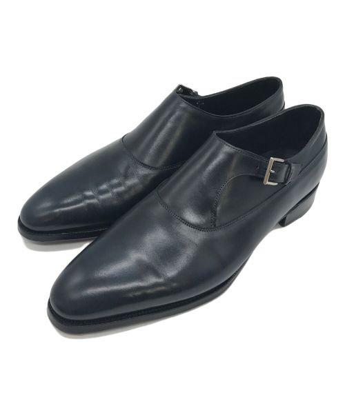 JOHN LOBB（ジョンロブ）JOHN LOBB (ジョンロブ) モンクストラップシューズ ディープブルー サイズ:9Eの古着・服飾アイテム