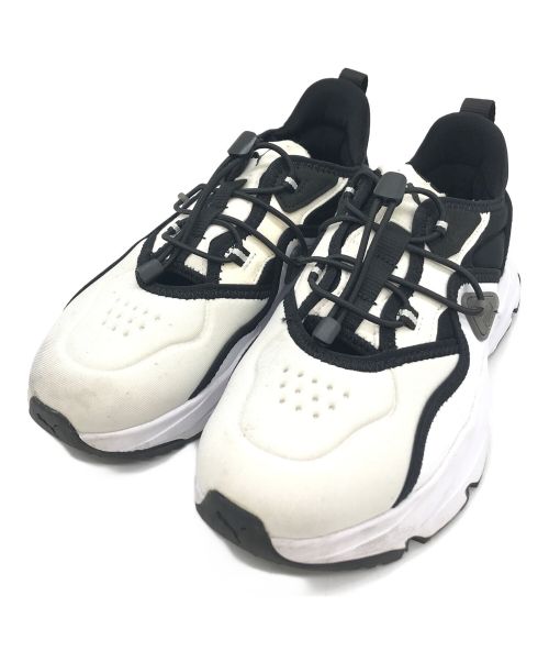 PUMA（プーマ）PUMA (プーマ) ORKID SANDAL ホワイト×ブラック サイズ:23.5の古着・服飾アイテム