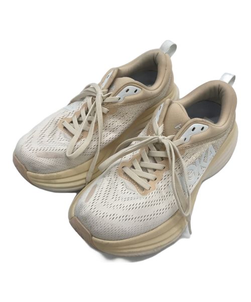 HOKAONEONE（ホカオネオネ）HOKAONEONE (ホカオネオネ) スニーカー ベージュ サイズ:23.5の古着・服飾アイテム