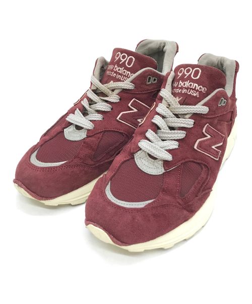 NEW BALANCE（ニューバランス）NEW BALANCE (ニューバランス) ローカットスニーカー レッド サイズ:27の古着・服飾アイテム