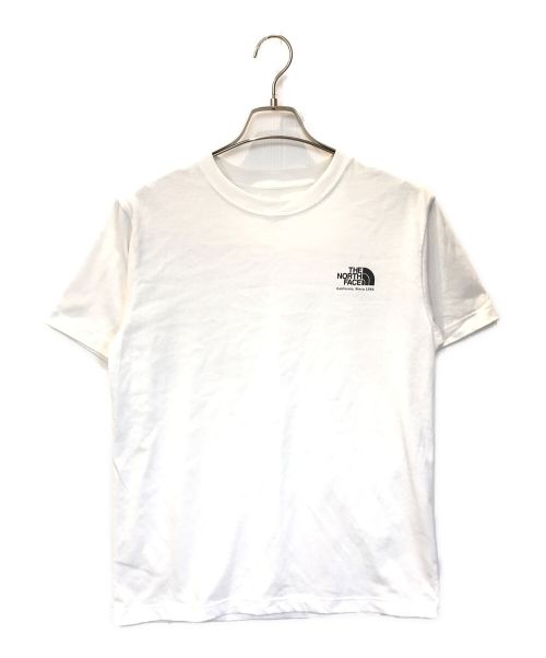 THE NORTH FACE（ザ ノース フェイス）THE NORTH FACE (ザ ノース フェイス) プリントTシャツ ホワイト サイズ:Lの古着・服飾アイテム