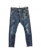 DSQUARED2ディースクエアード）の古着「TIDY BIKER JEAN」｜インディゴ