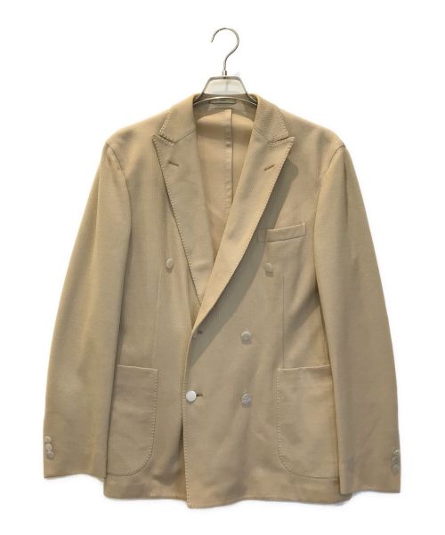 BOGLIOLI（ボリオリ）BOGLIOLI (ボリオリ) ダブルジャケット ベージュ サイズ:50の古着・服飾アイテム