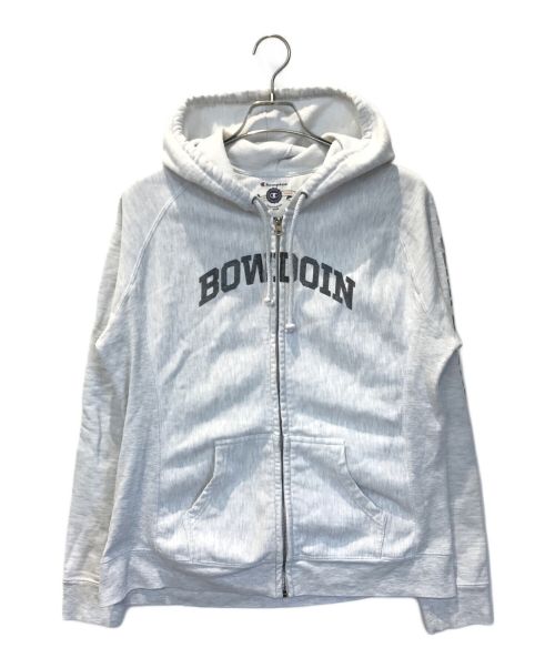 Champion REVERSE WEAVE（チャンピオンリバースウィーブ）Champion REVERSE WEAVE (チャンピオンリバースウィーブ) ジップパーカー グレー サイズ:XLの古着・服飾アイテム