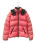 MONCLER（モンクレール）の古着「BADIA DOWN HOODIE　45308/50/68950」｜ピンク