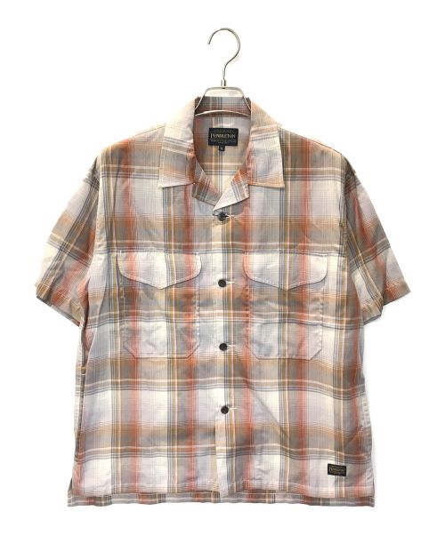 PENDLETON（ペンドルトン）PENDLETON (ペンドルトン) OPEN COLLAR SHIRTS グレー サイズ:M 未使用品の古着・服飾アイテム