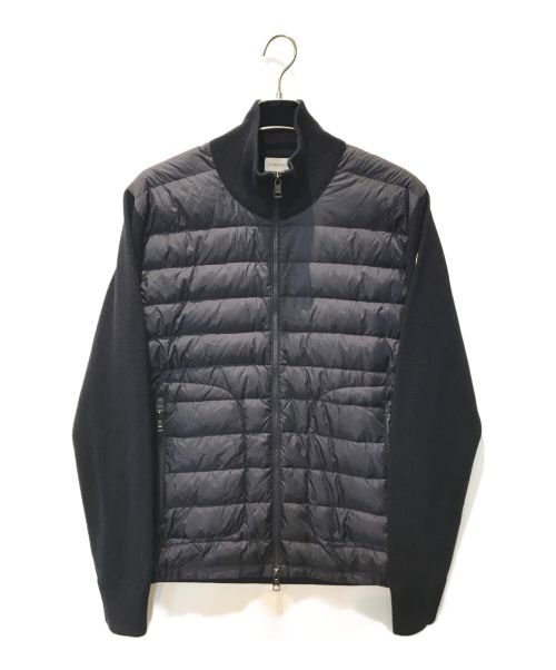 MONCLER（モンクレール）MONCLER (モンクレール) MAGLIONE TRICOT CARDIGAN　C20919412700 ネイビー サイズ:XLの古着・服飾アイテム