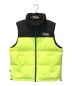 FIRST DOWN（ファーストダウン）の古着「BUBBLE DOWN VEST MICROFT　F542002」｜イエロー×ブラック