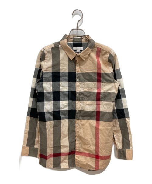 BURBERRY CHILDREN（バーバリー チルドレン）BURBERRY CHILDREN (バーバリー チルドレン) ノヴァチェックシャツ ベージュ サイズ:14Y(Kids 164cm)の古着・服飾アイテム